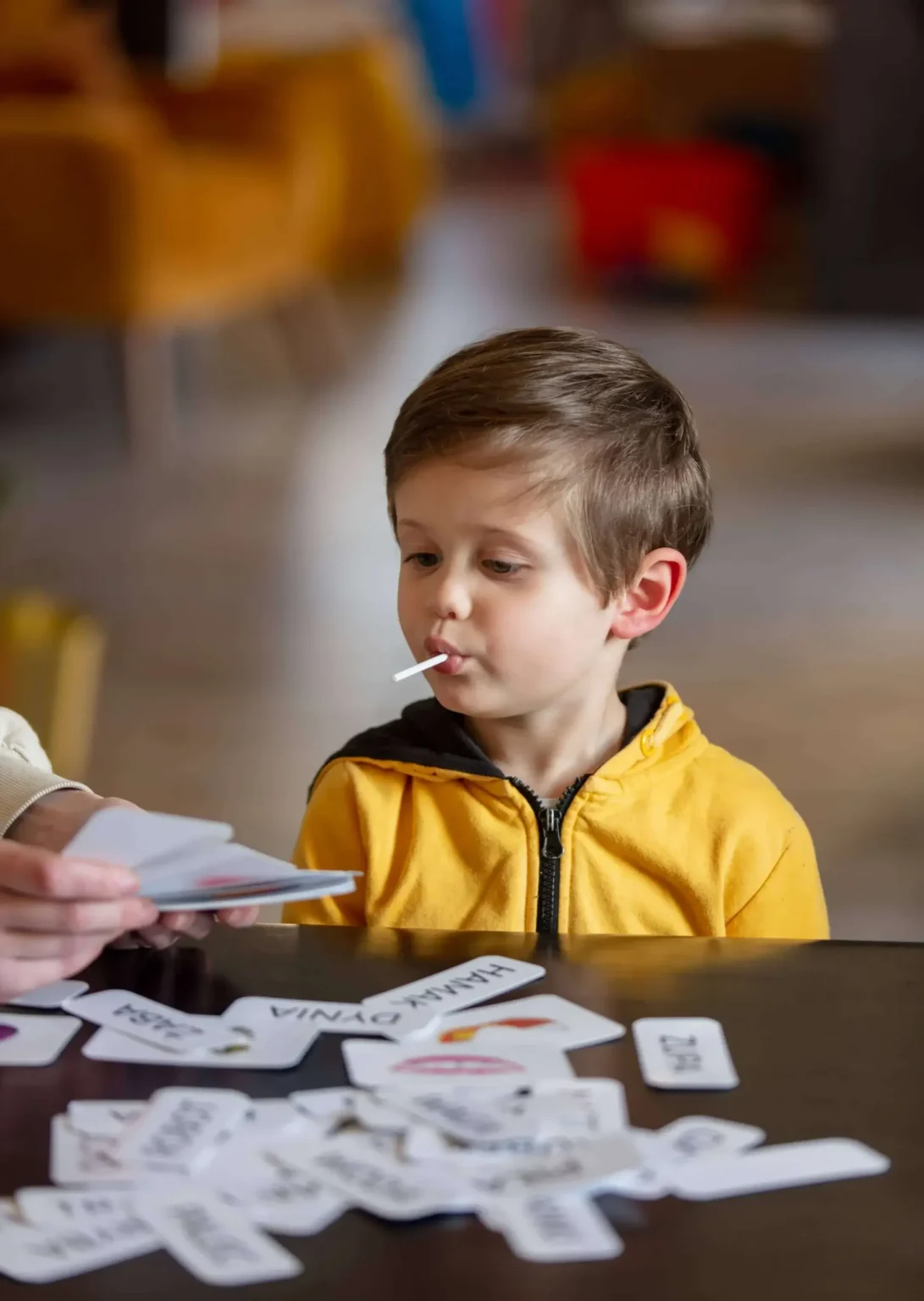 Child learning with EIBI Therapy in New Jersey